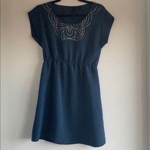 Petticoat Alley Blue Sequined Dress